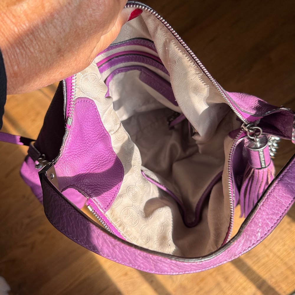 Michael Kors Vibrant Purple Shoulder Bag - Picture 5 of 6